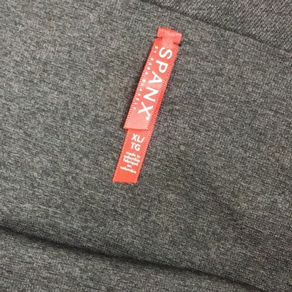 SPANX Size XL Look at Me Now Seamless High Waist Grey Leggings - Picture 6 of 11